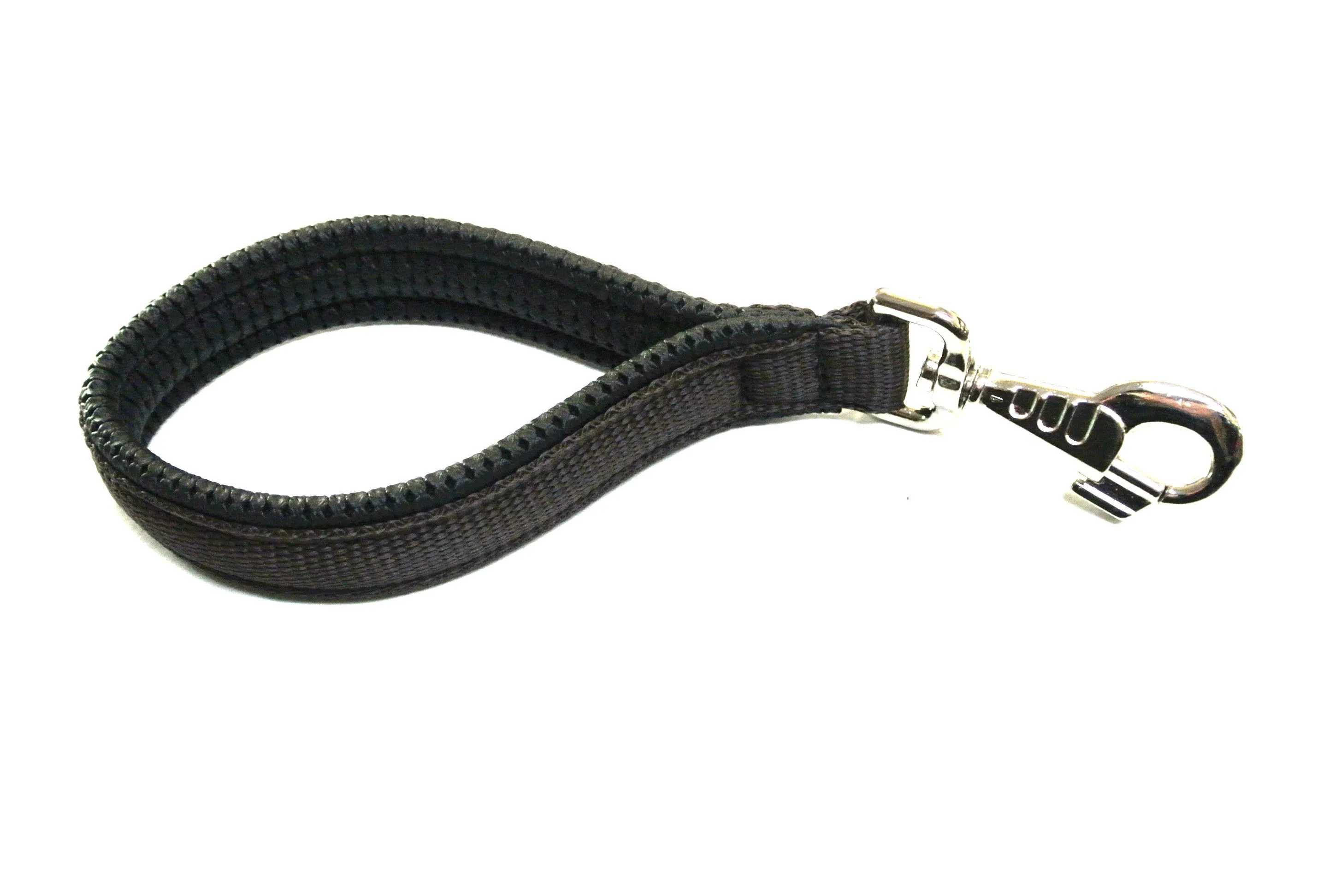 10" Short Close Control Dog Lead With Padded Handle In Various Colours 25mm Webbing