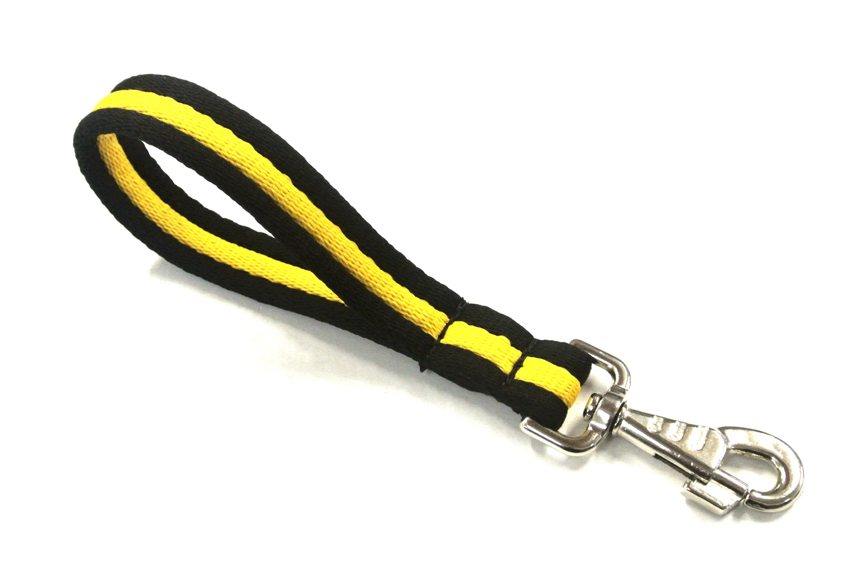 10" Short Close Control Dog Training Lead 25mm Soft Air Webbing Leash In 22 Colours