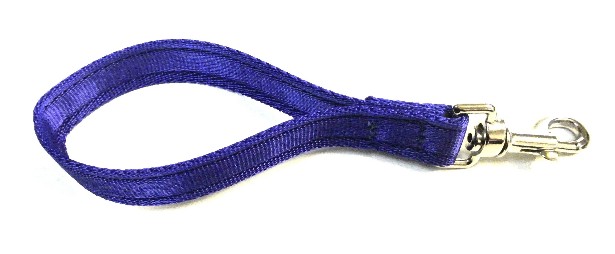 10" Short Close Control Dog Training Lead Leash 25mm Cushion Webbing In 19 Colours