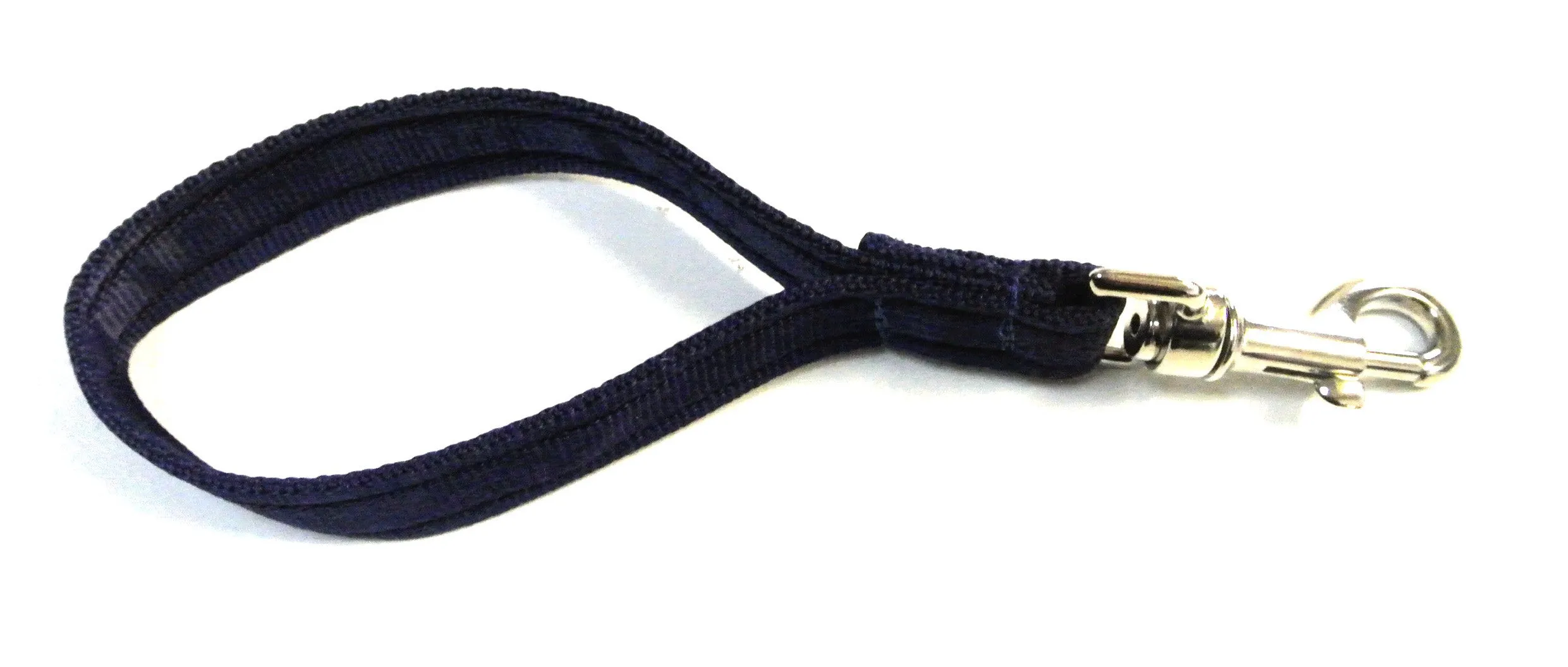 10" Short Close Control Dog Training Lead Leash 25mm Cushion Webbing In 19 Colours