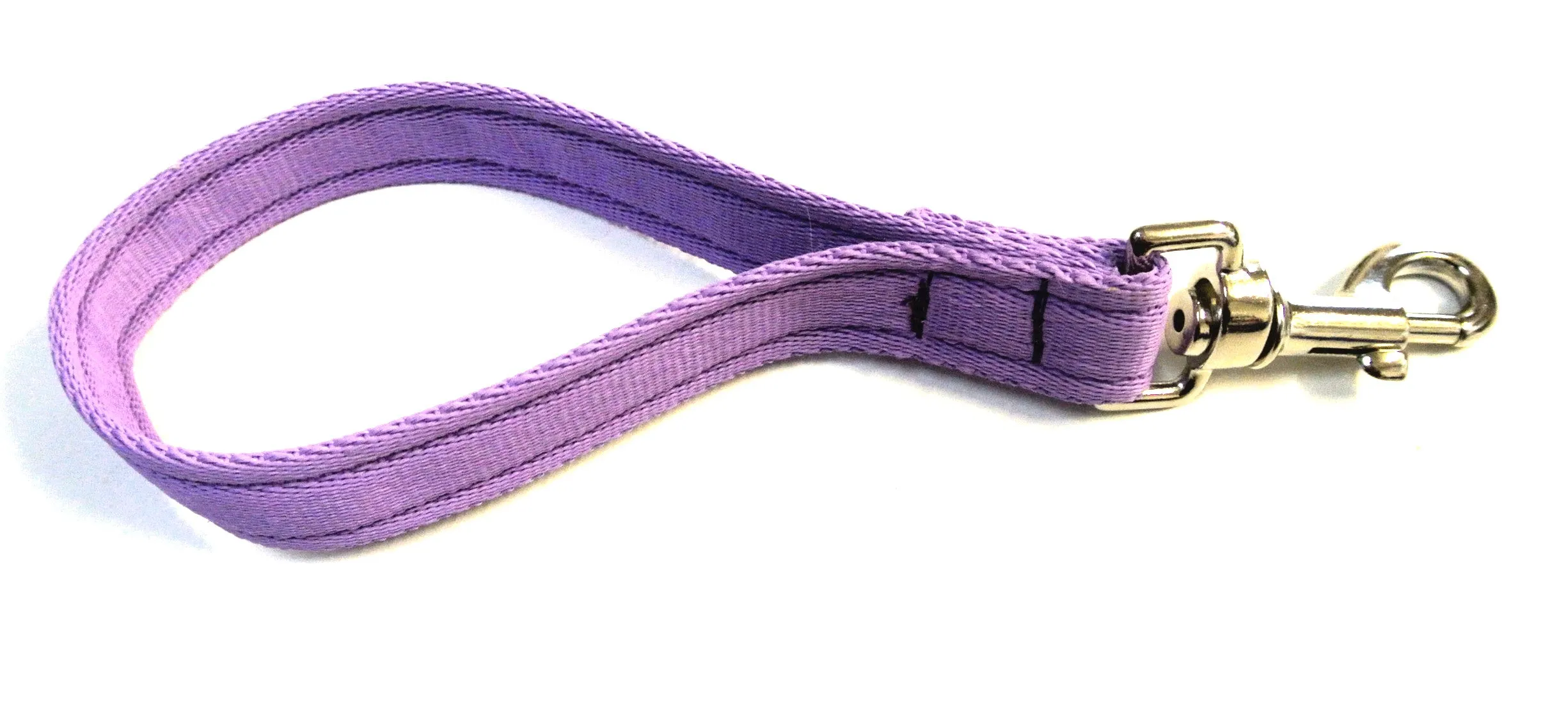 10" Short Close Control Dog Training Lead Leash 25mm Cushion Webbing In 19 Colours