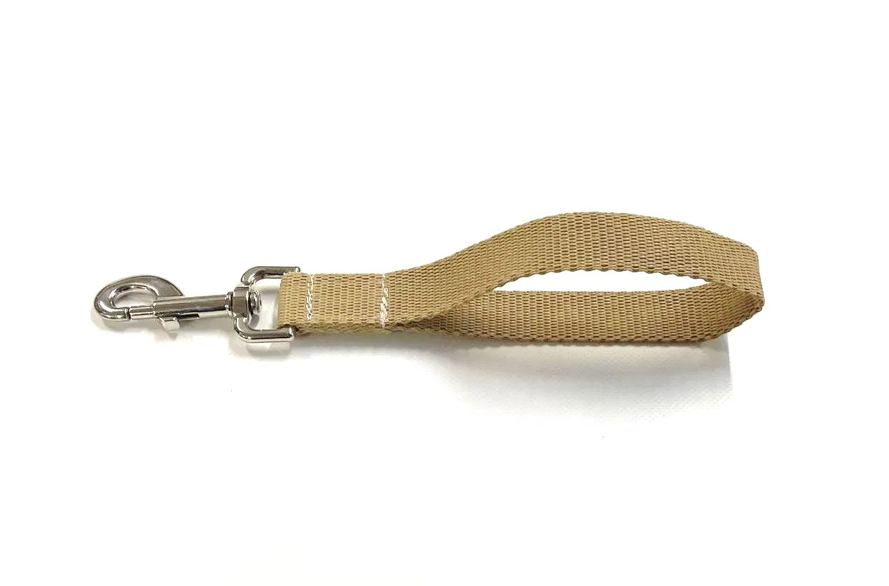 10" Short Close/Traffic Control Dog Training Lead Leash Grab Handle 25mm Webbing