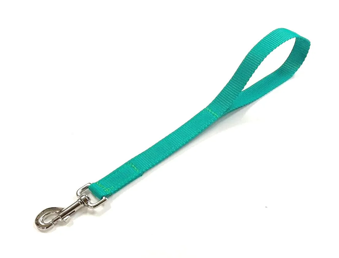 18" Short Close/Traffic Control Dog Training Lead Leash Grab Handle 25mm Webbing