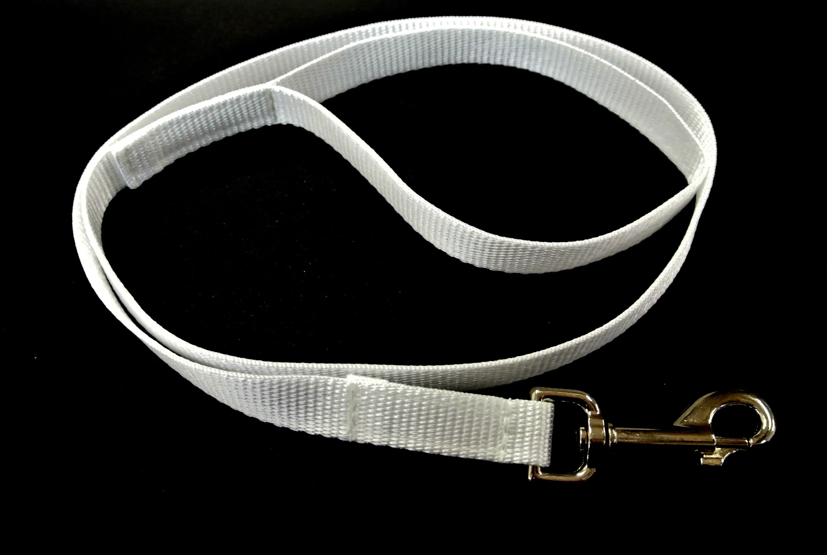 45" Long Puppy Dog Walking Lead Leash 20mm Wide Strong Durable Webbing In 19 Colours