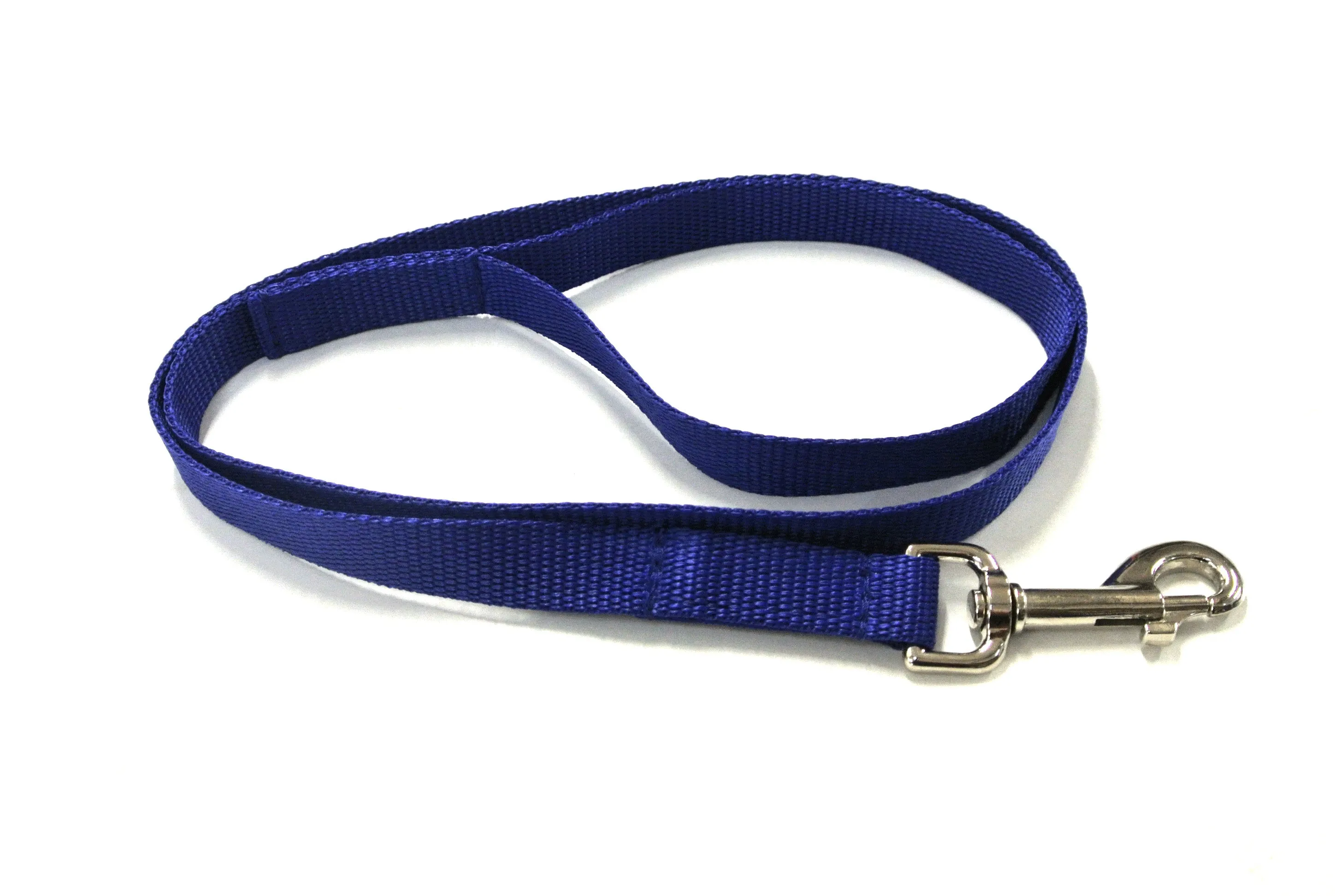 45" Long Puppy Dog Walking Lead Leash 20mm Wide Strong Durable Webbing In 19 Colours