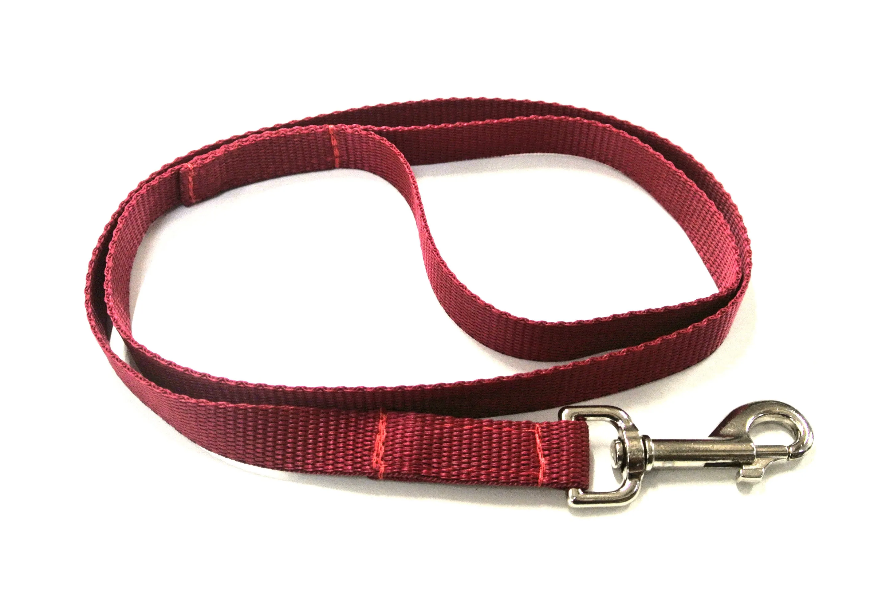 45" Long Puppy Dog Walking Lead Leash 20mm Wide Strong Durable Webbing In 19 Colours