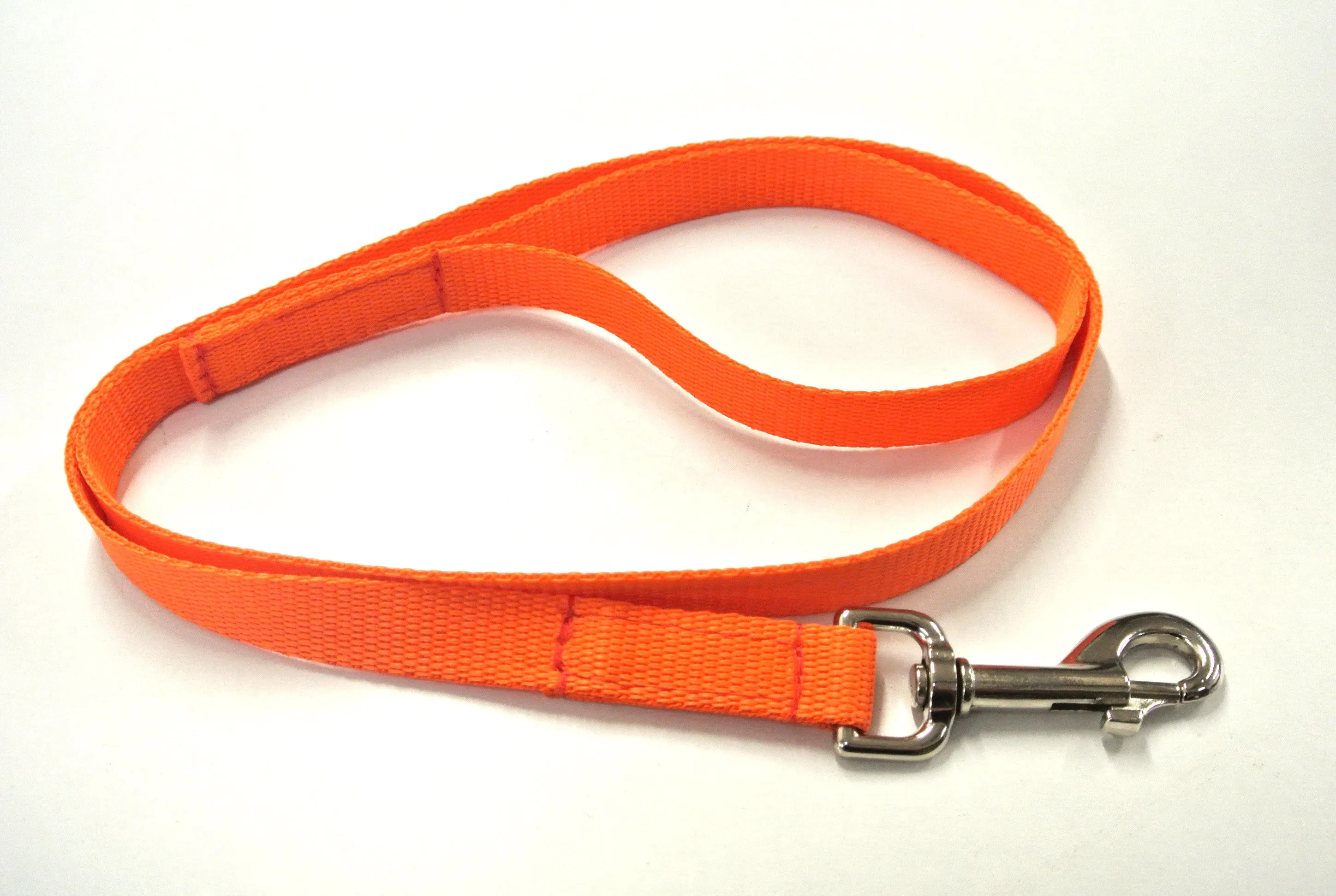 45" Long Puppy Dog Walking Lead Leash 20mm Wide Strong Durable Webbing In 19 Colours