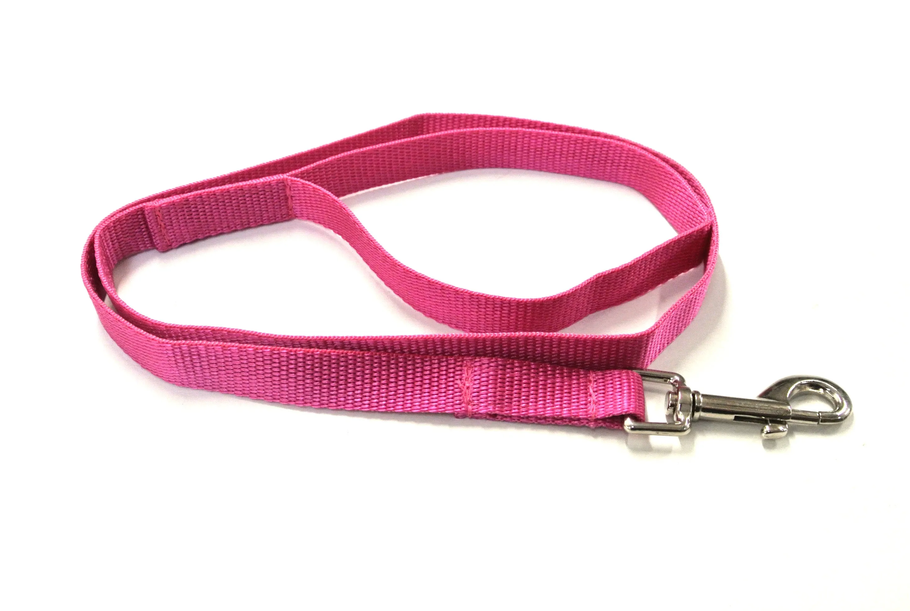 76" Long Puppy Dog Walking Lead Leash 20mm Wide Strong Durable Webbing In 19 Colours