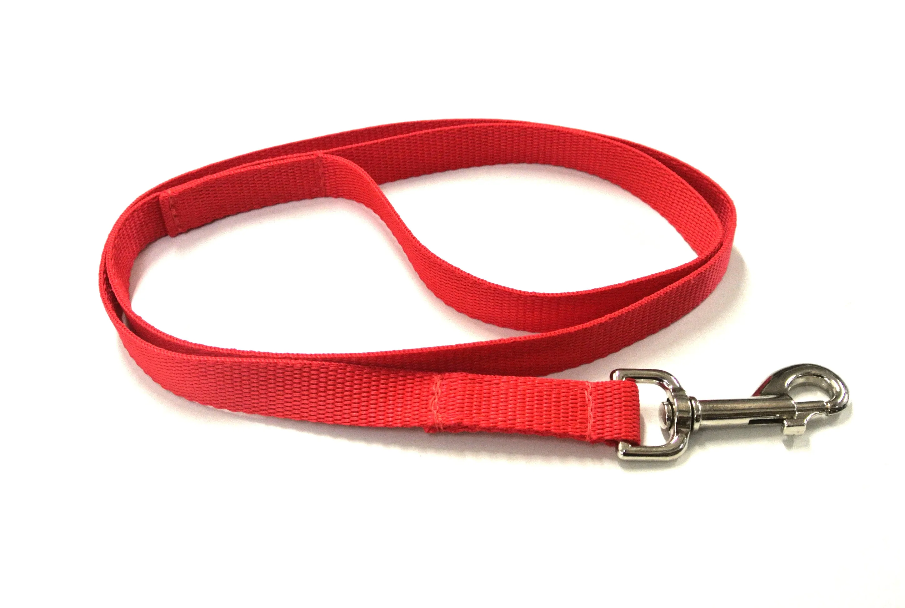 76" Long Puppy Dog Walking Lead Leash 20mm Wide Strong Durable Webbing In 19 Colours