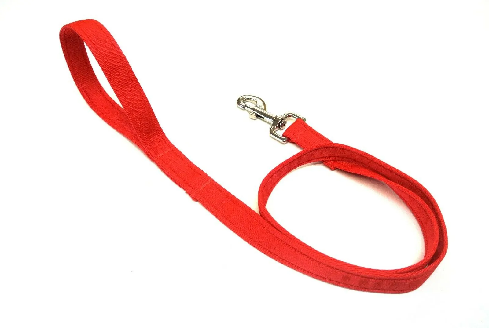 76" Short Dog Walking Lead Leash 20mm 25mm Wide Cushion Webbing In 18 Colours