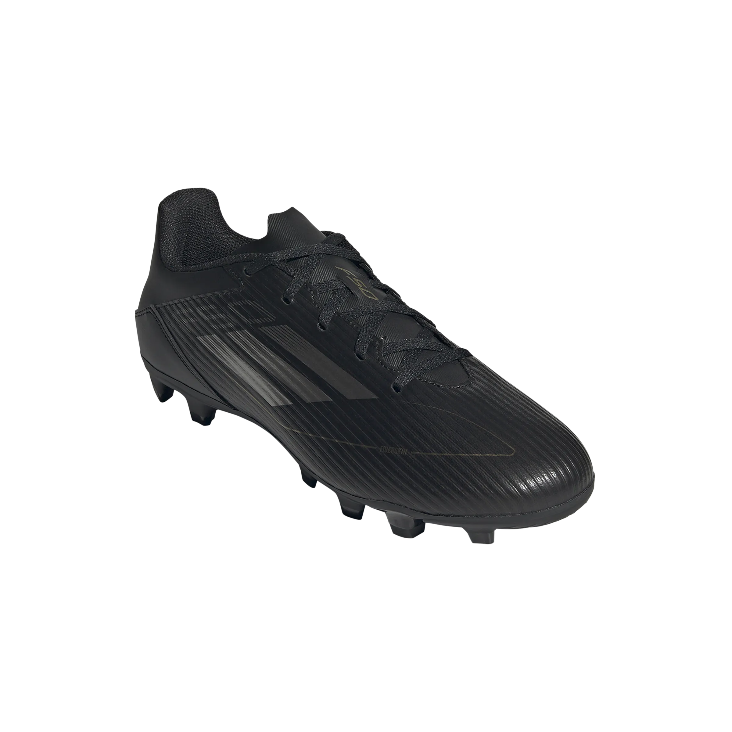 Adidas Football Boot F50 Club FxG Black/Iron Metallic/Gold Metallic