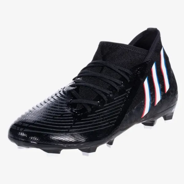 adidas Predator Edge .3 FG - Black/White/Red