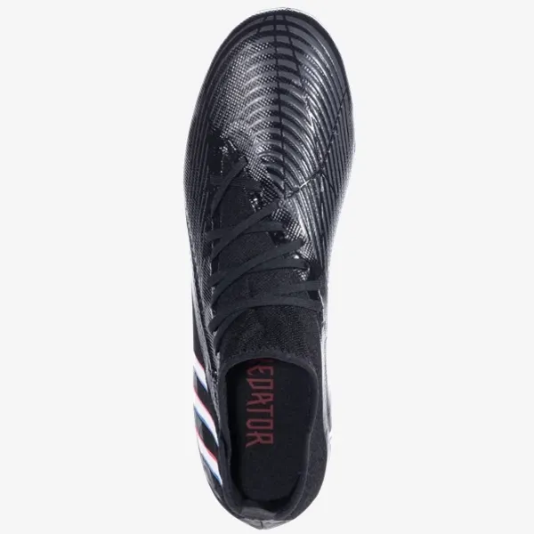 adidas Predator Edge .3 FG - Black/White/Red