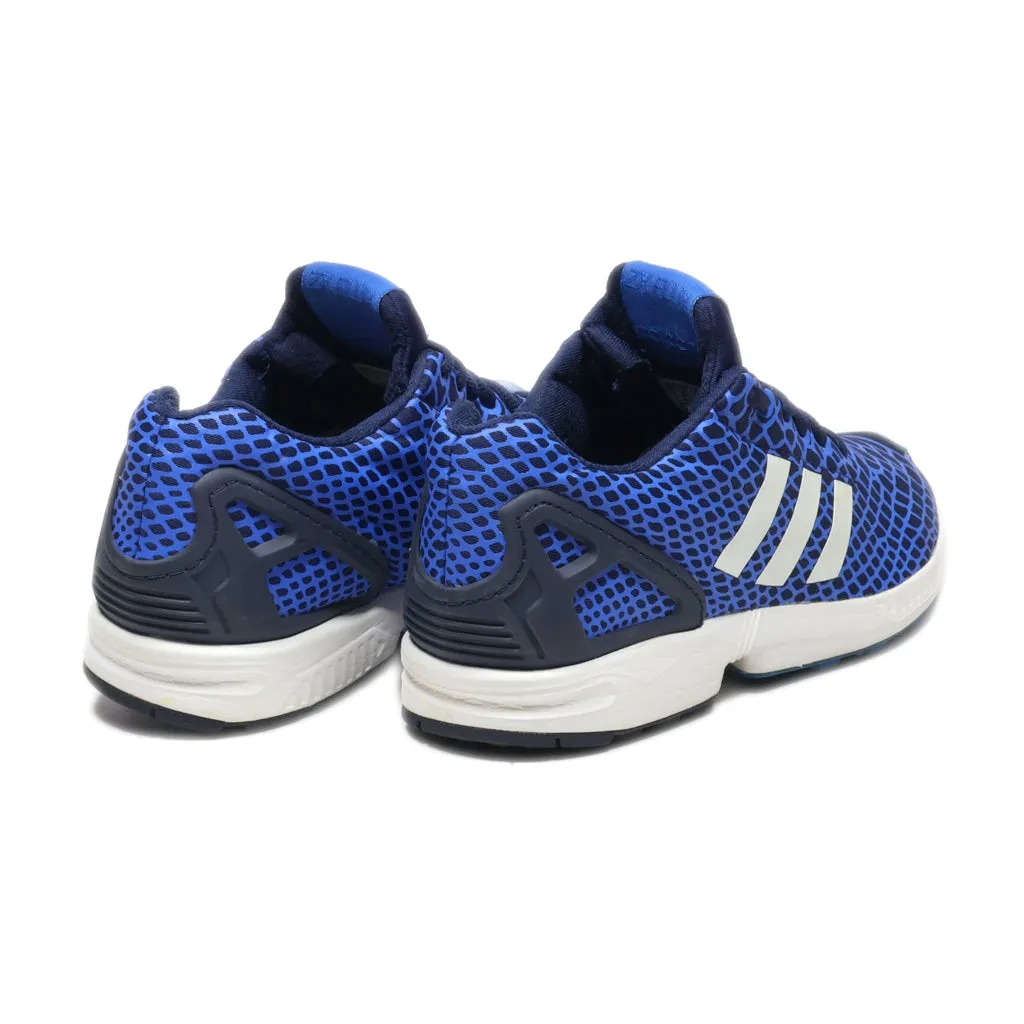 Adidas Zx Flux Sport Shoes Leather Blue Colour For Men