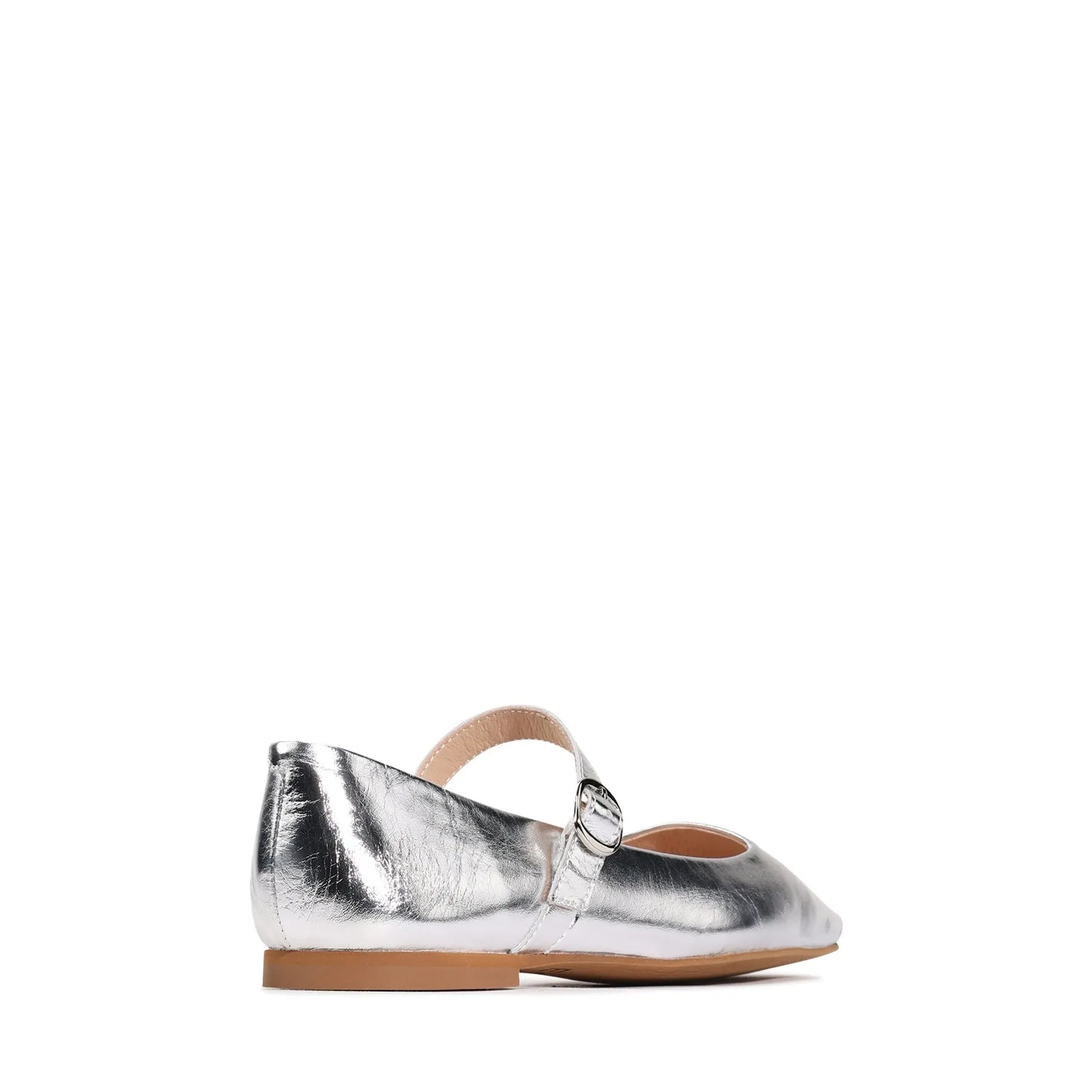 ADRIANO MARY JANE LEATHER FLATS