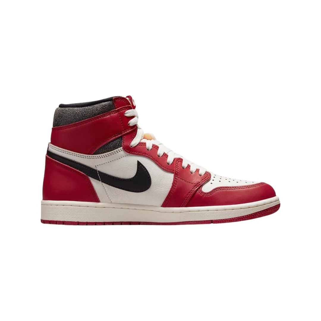 Air Jordan 1 High OG Retro GS Lost and Found Varsity Red Black Sail Muslin