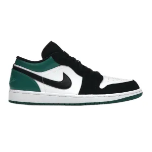 Air Jordan 1 Low (GS) Mystic Green White Black