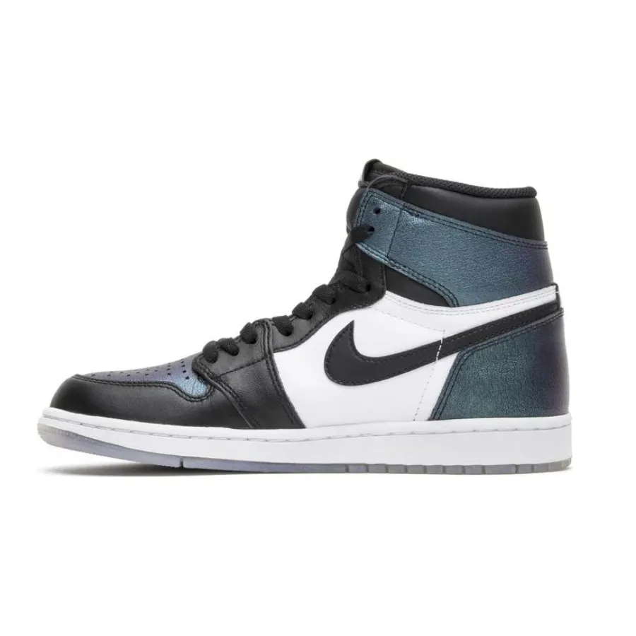 Air Jordan 1 Retro All-Star Chameleon Black Metallic Silver White