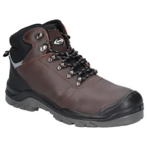 Amblers AS203 Brown Water Resistant Safety Boot Steel Toe Midsole Cap