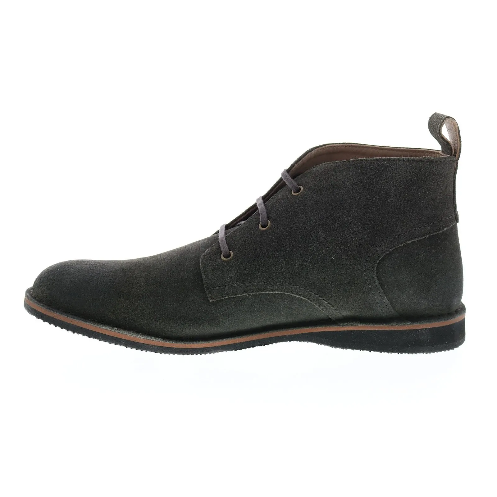 Andrew Marc Dorchester Chukka AMDORCKS-0089 Mens Gray Suede Chukkas Boots