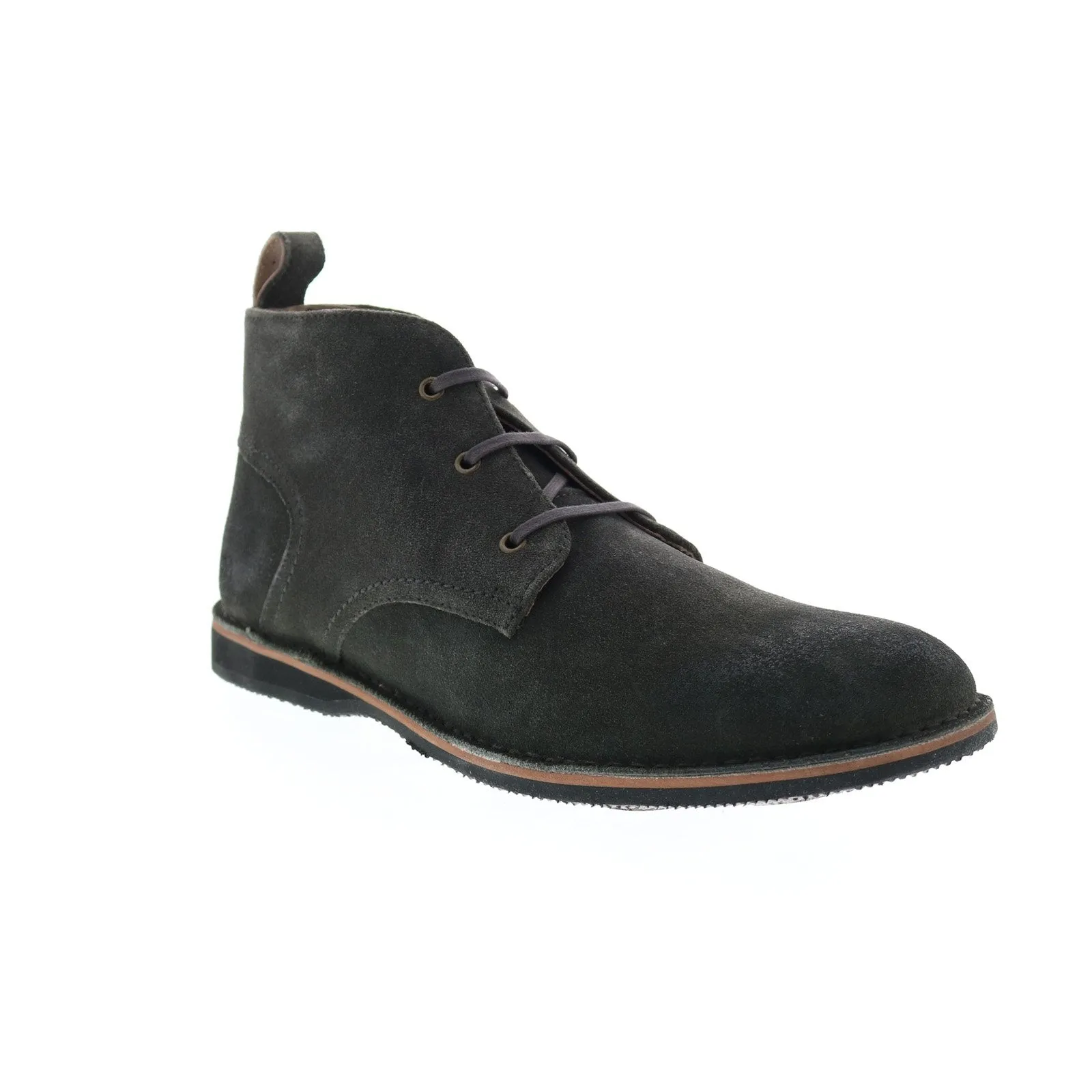 Andrew Marc Dorchester Chukka AMDORCKS-0089 Mens Gray Suede Chukkas Boots