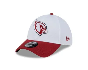 Arizona Cardinals 2024 Training White 39THIRTY Stretch Fit