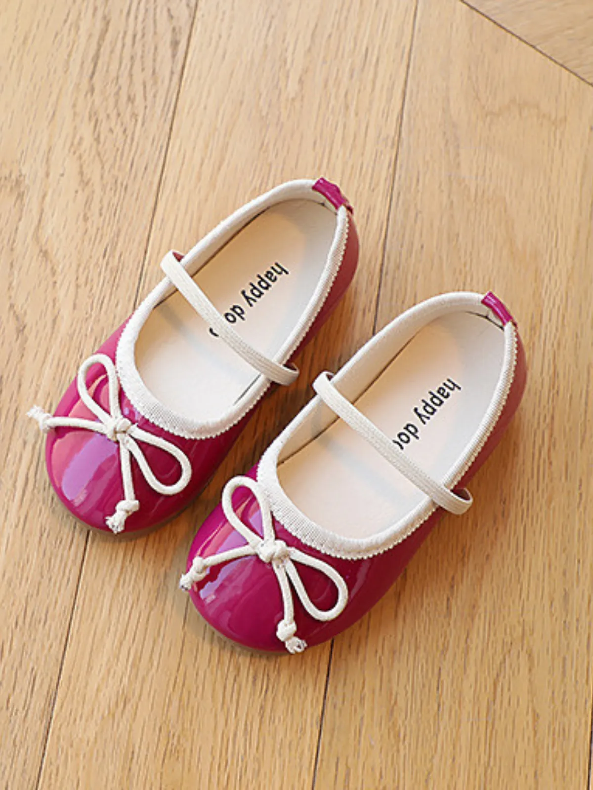 Ballerina Belle Patent Ballet Flats By Liv and Mia