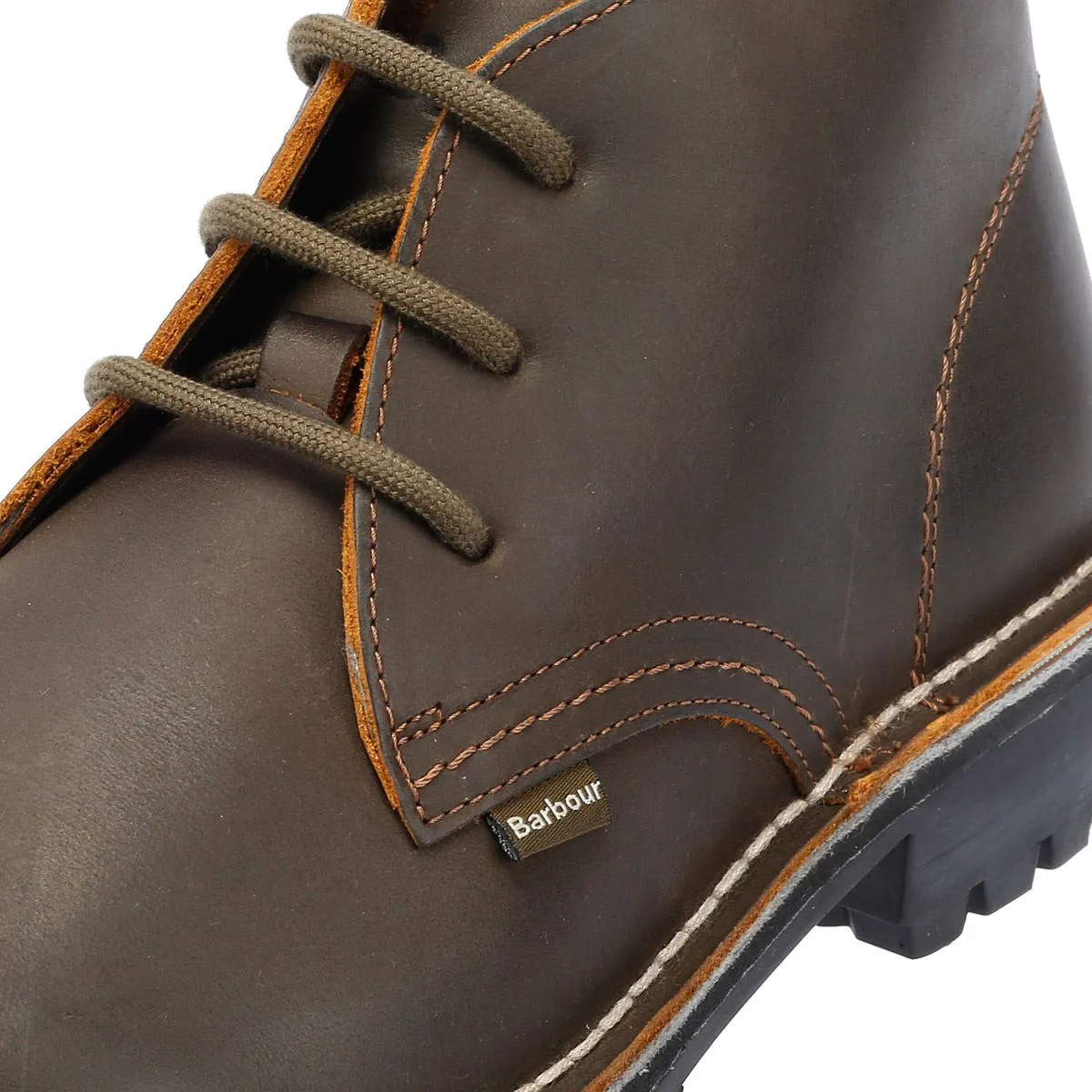 Barbour Hobart Leather Men's Brown Boots