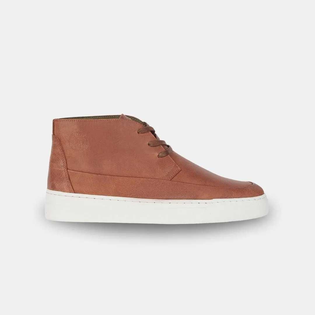 Barbour Mason Chukka Boots Cognac