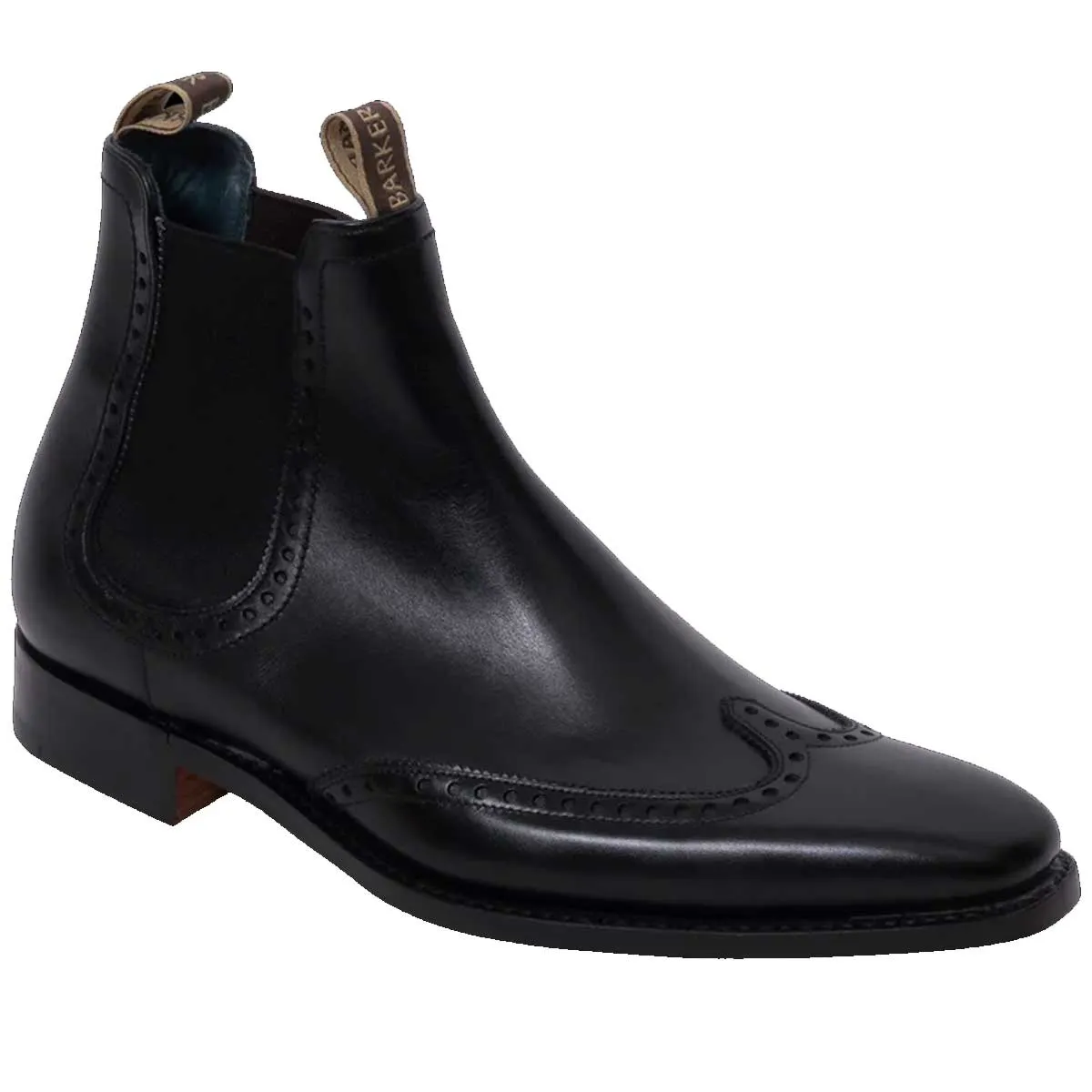 BARKER Moreton Chelsea Boots - Mens - Black Calf