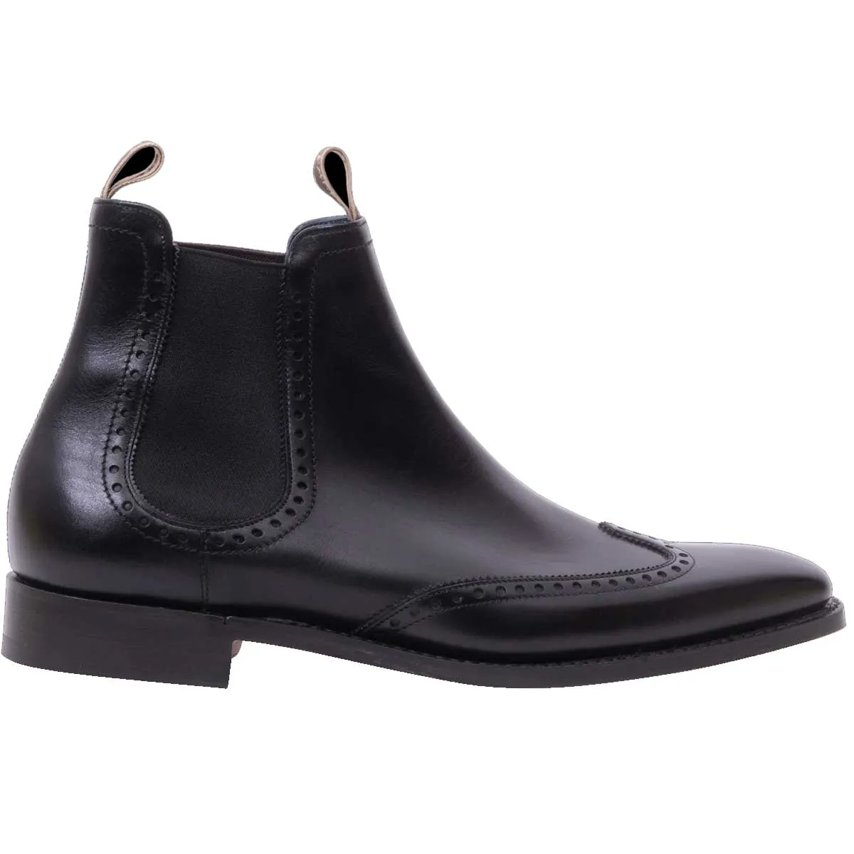 BARKER Moreton Chelsea Boots - Mens - Black Calf