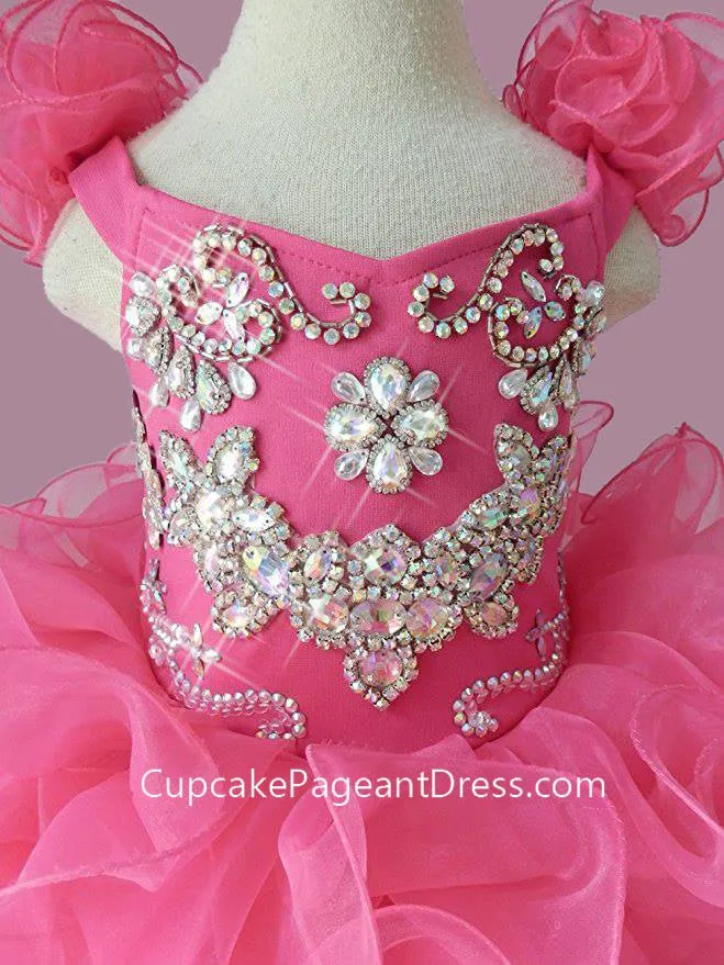 Beautiful Little Princess Baby Girl/Baby Miss Cupcake Pageant Dress