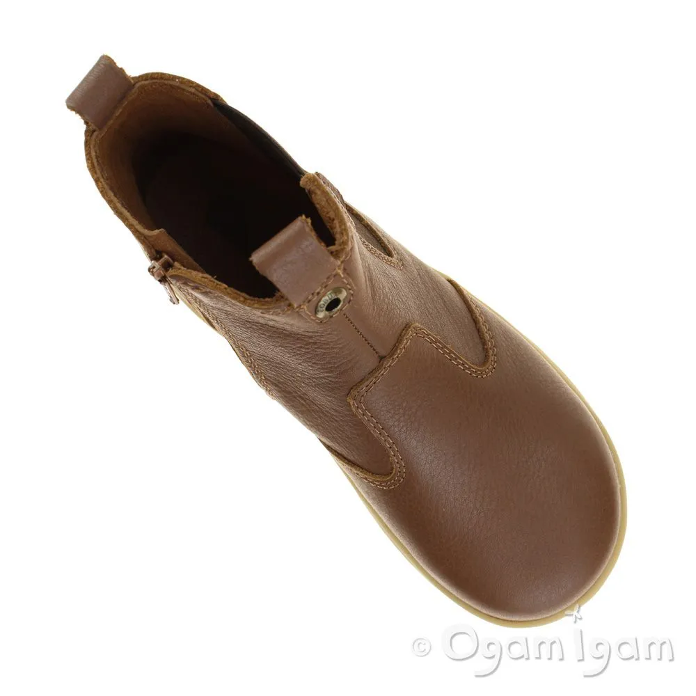 Bobux Jodhpur Boys Girls Toffee Brown Boot