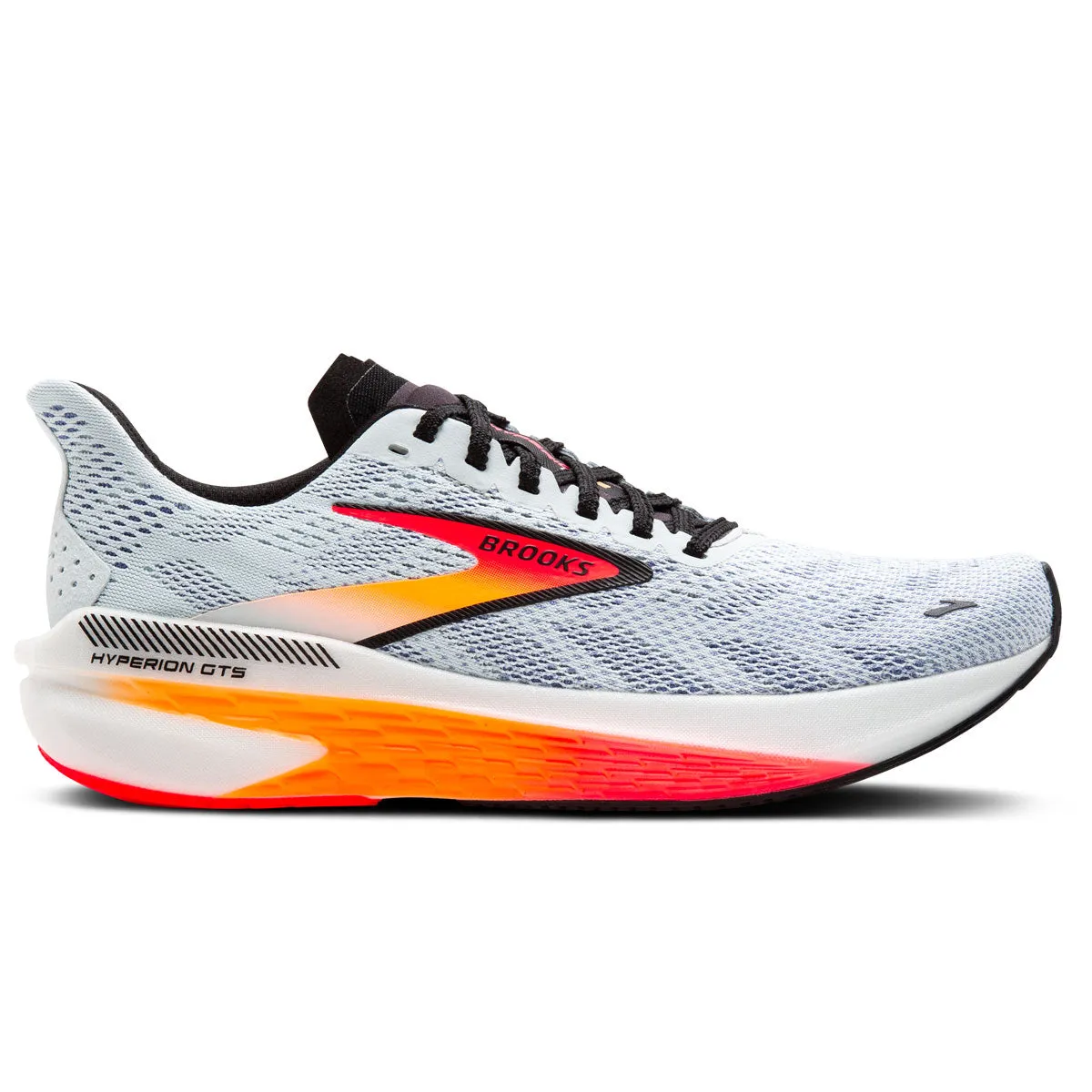 Brooks Hyperion GTS 2 Running Shoes - Mens - Illusion/Coral/Black