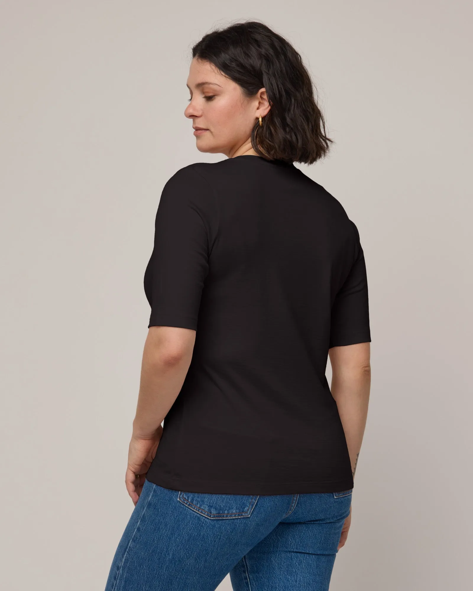 Celine Signature Elbow Sleeve Tee