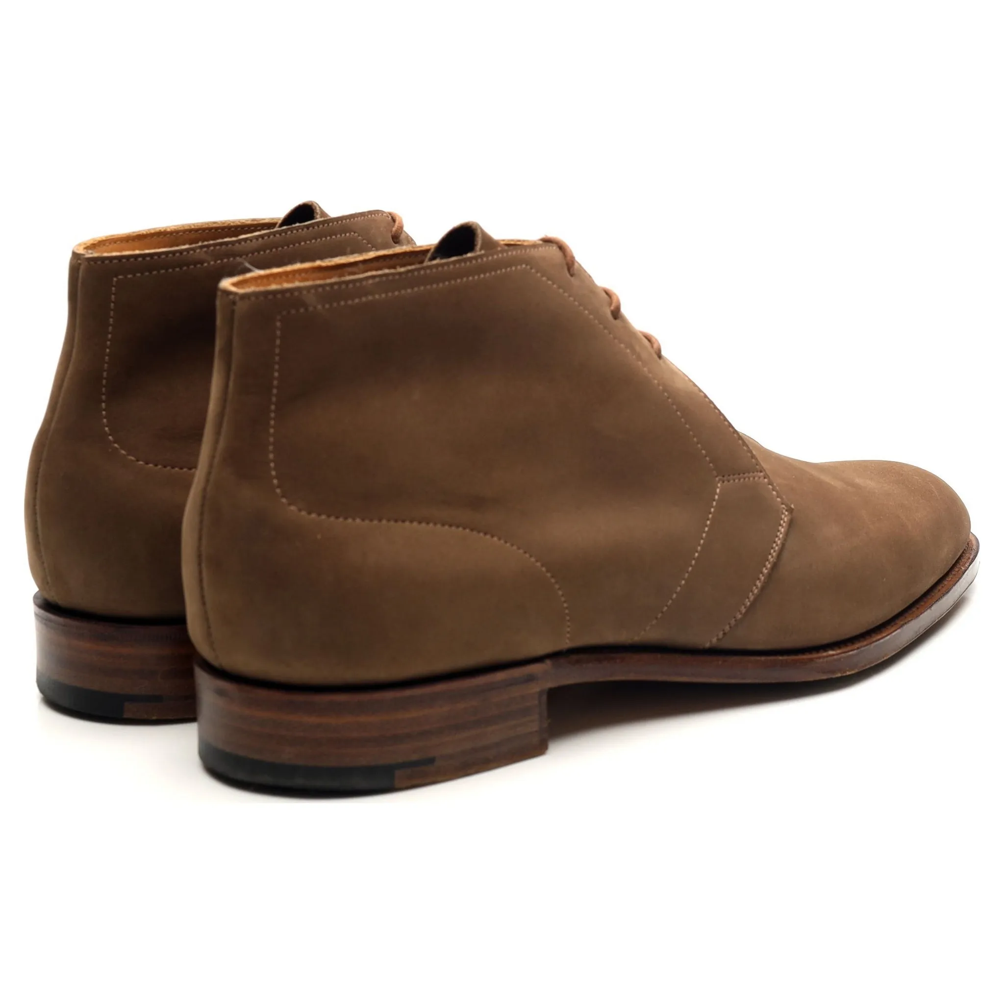 'Cherwell' Brown Nubuck Chukka Boots UK 6 F