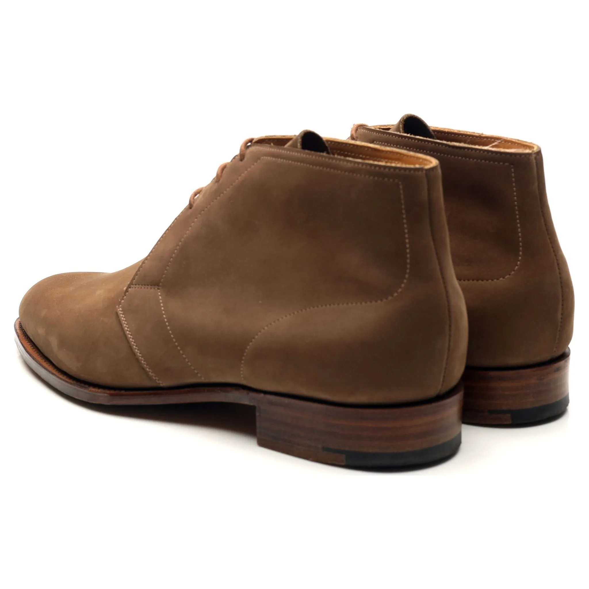 'Cherwell' Brown Nubuck Chukka Boots UK 6 F