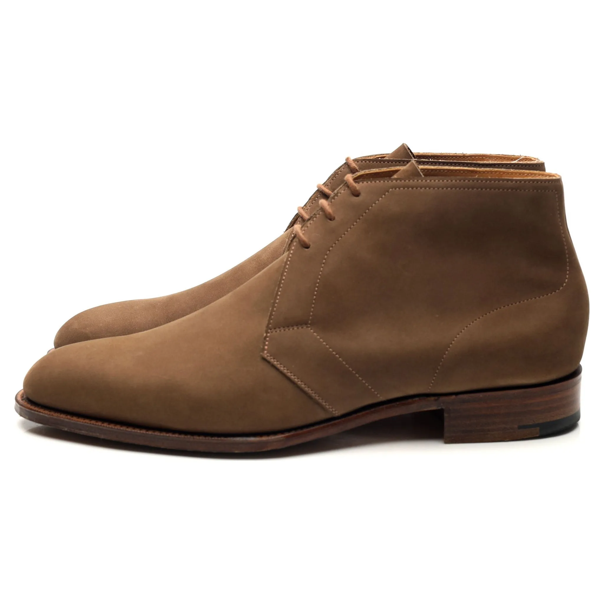 'Cherwell' Brown Nubuck Chukka Boots UK 6 F