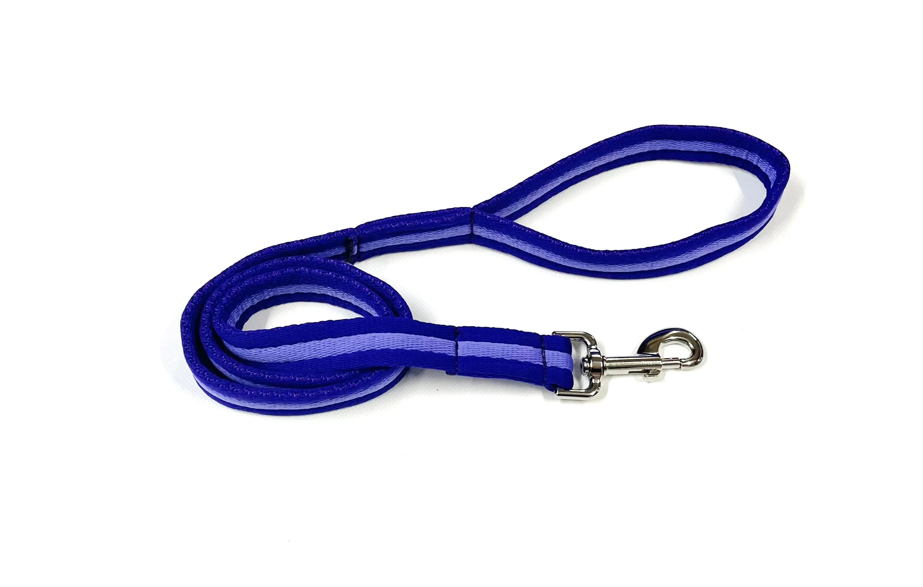 Dog Lead Walking Leash Short Training Lead 45" And 76" Long 20mm 25mm Soft Air Webbing In Various Colours