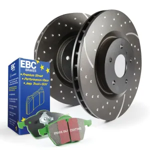 EBC Brakes S10KF1132 S10 Kits Greenstuff 2000 and GD Rotors