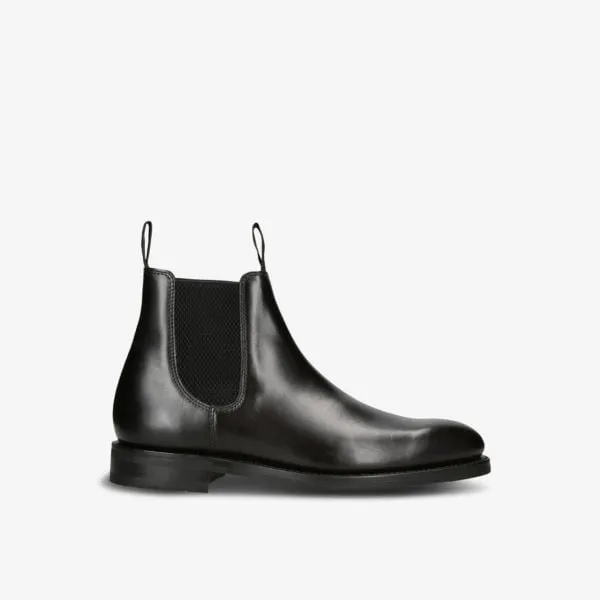 Emsworth Loake leather Chelsea boots, black