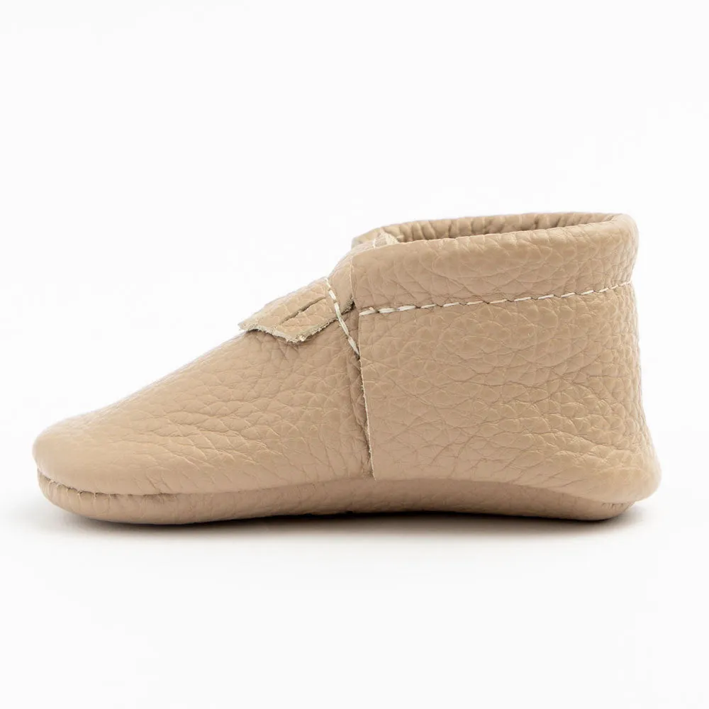 Freshly Picked First Pair Soft Sole Moccasins - Toast