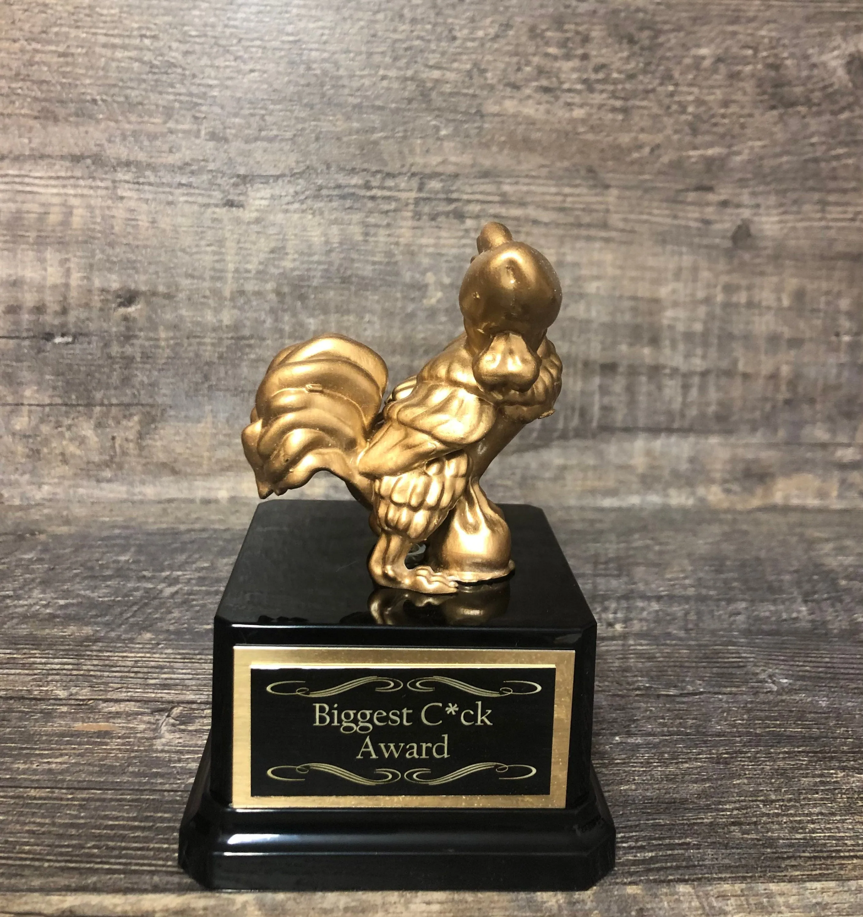 Funny Trophy Fantasy Football League LOSER Sacko Trophy FFL Last Place Biggest Cock Award Penis Trophy You're A Dick Dickhead Dinosaur Award