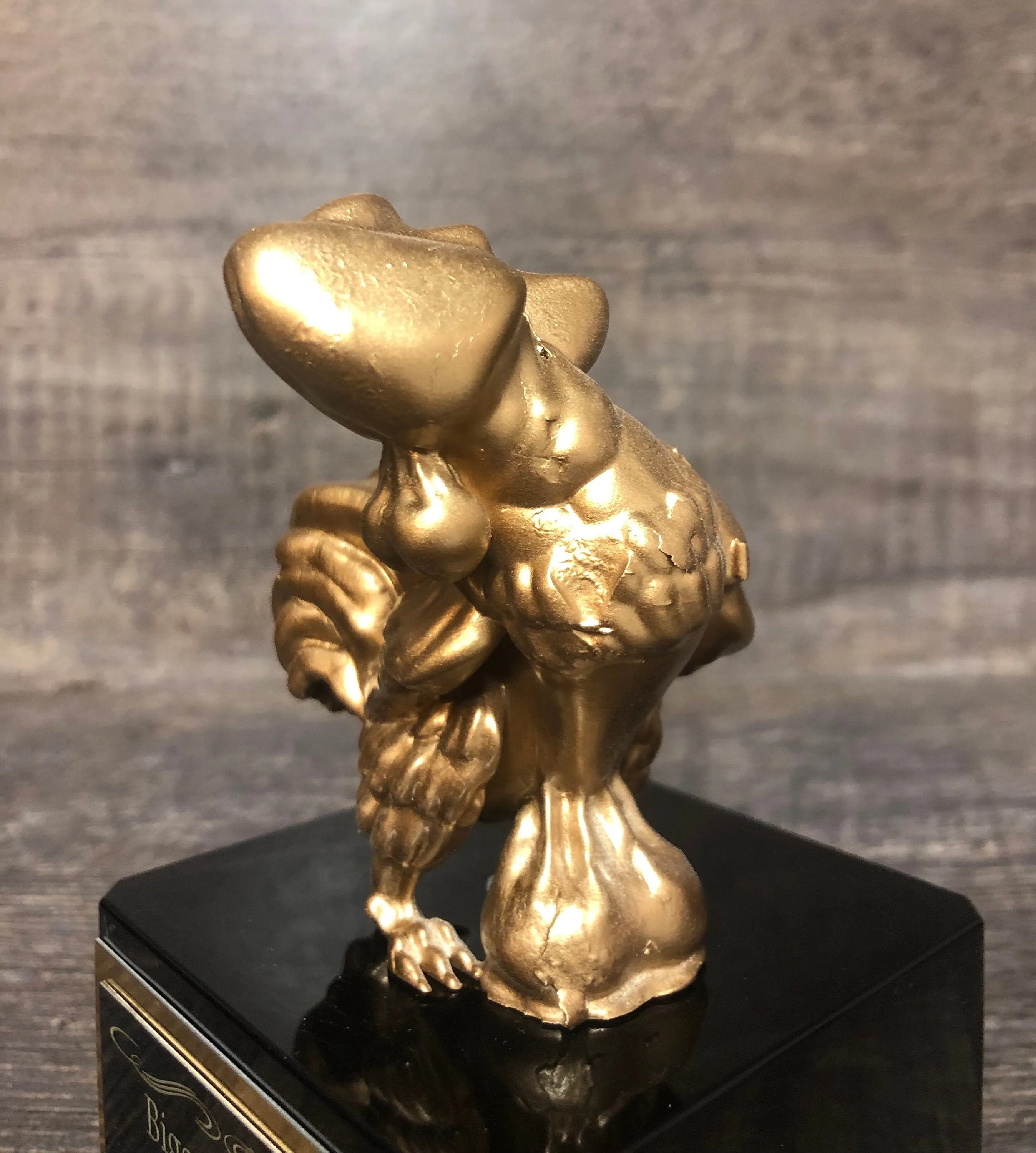 Funny Trophy Fantasy Football League LOSER Sacko Trophy FFL Last Place Biggest Cock Award Penis Trophy You're A Dick Dickhead Dinosaur Award