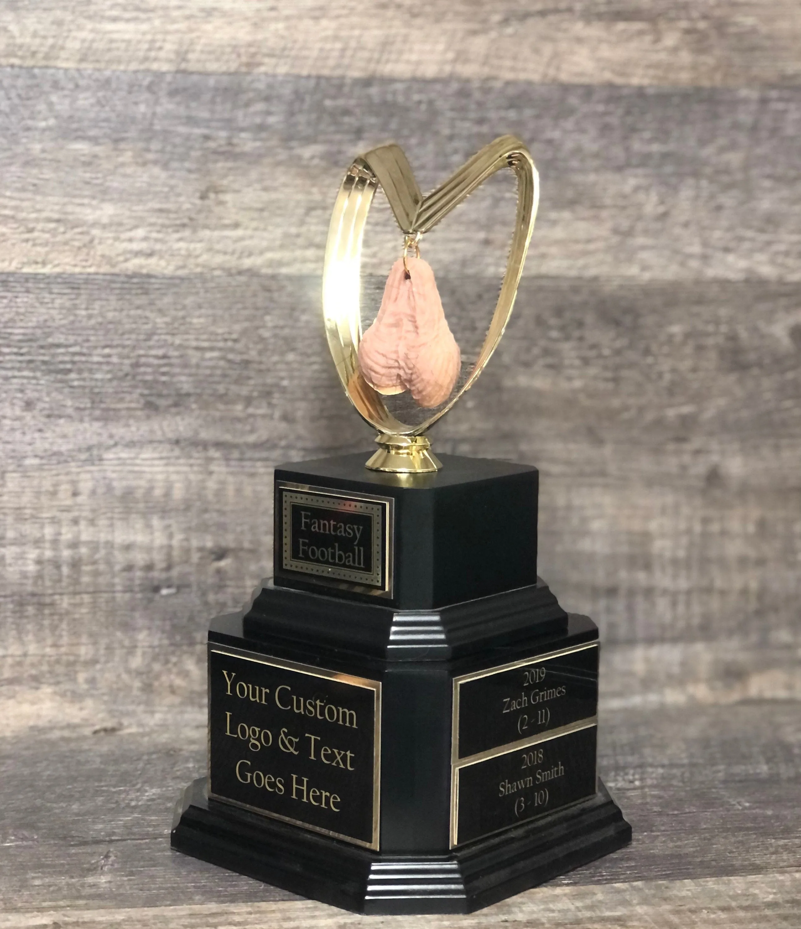 Golf Trophy Funny Loser Testicle Trophy Perpetual You Suck Last Place Trophy You've Got Balls Funny Trophy Adult Humor Testicle Guy's Trip