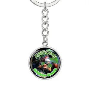 Gridiron Greats Keychain [GREEN]