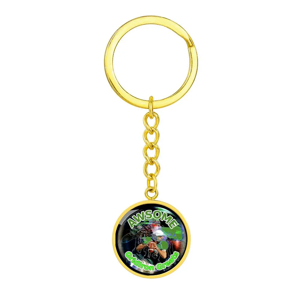 Gridiron Greats Keychain [GREEN]