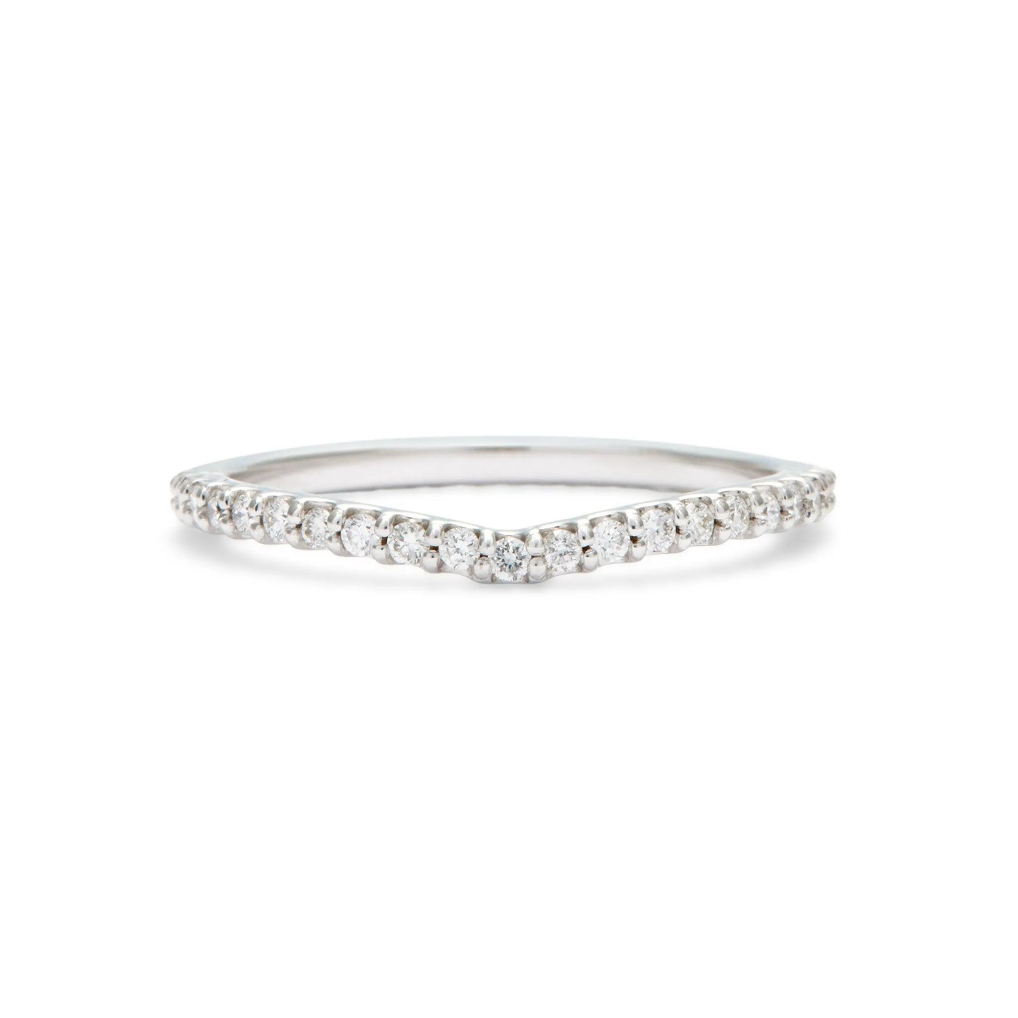 Hayley Contoured Diamond Band