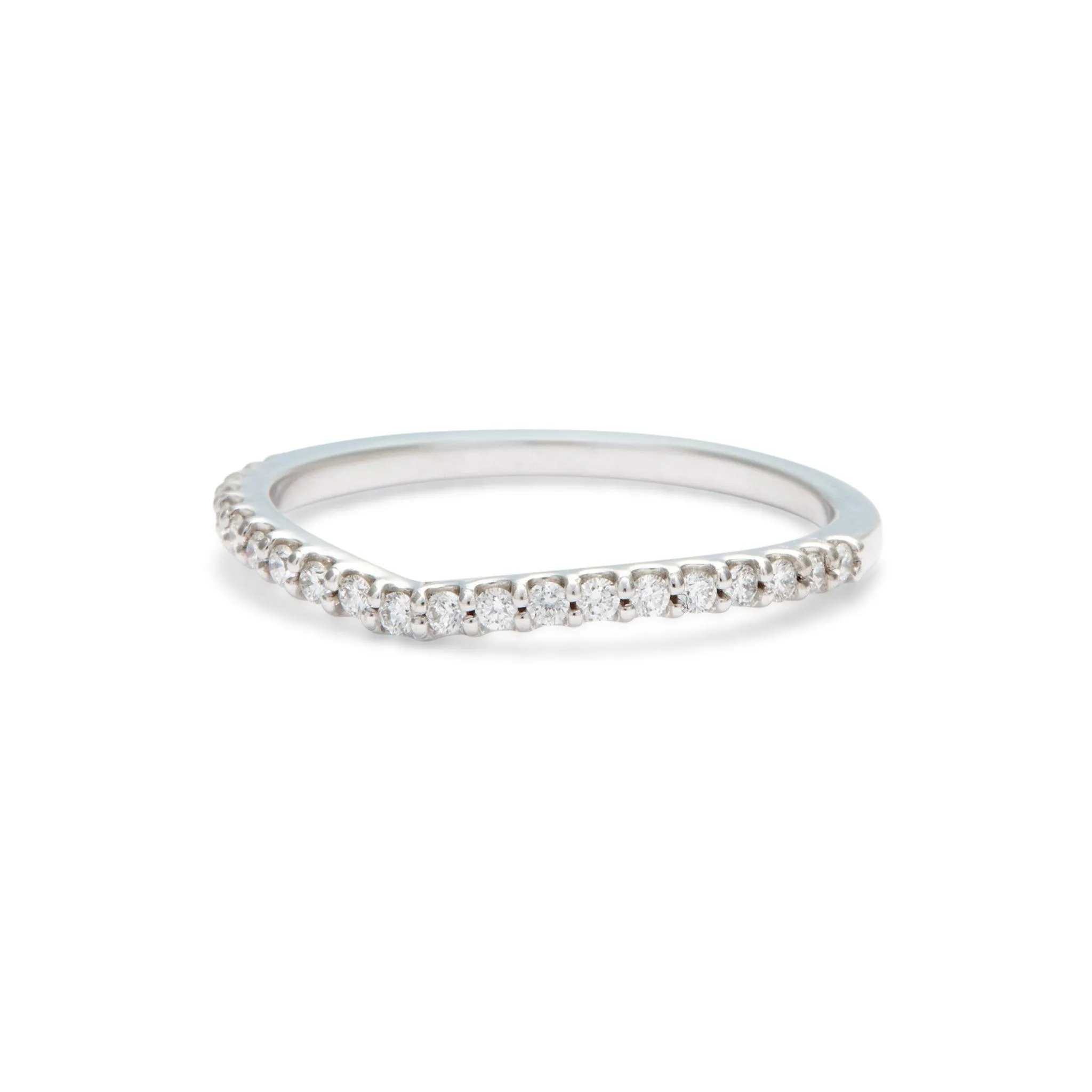 Hayley Contoured Diamond Band