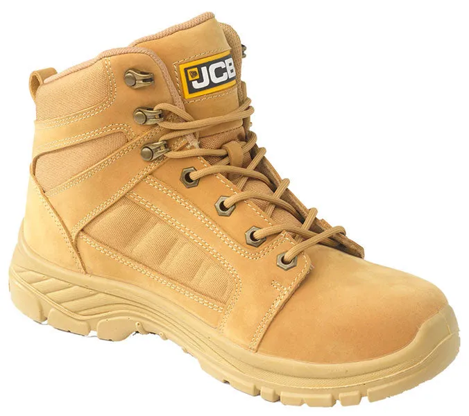 JCB Loadall S3 Safety Work Boots Steel Toe composite Mid Sole UK Sizes 2-7